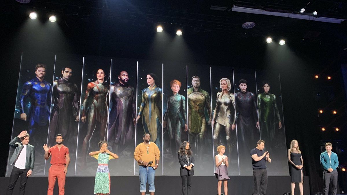 Eternals movie cast Marvel MCU